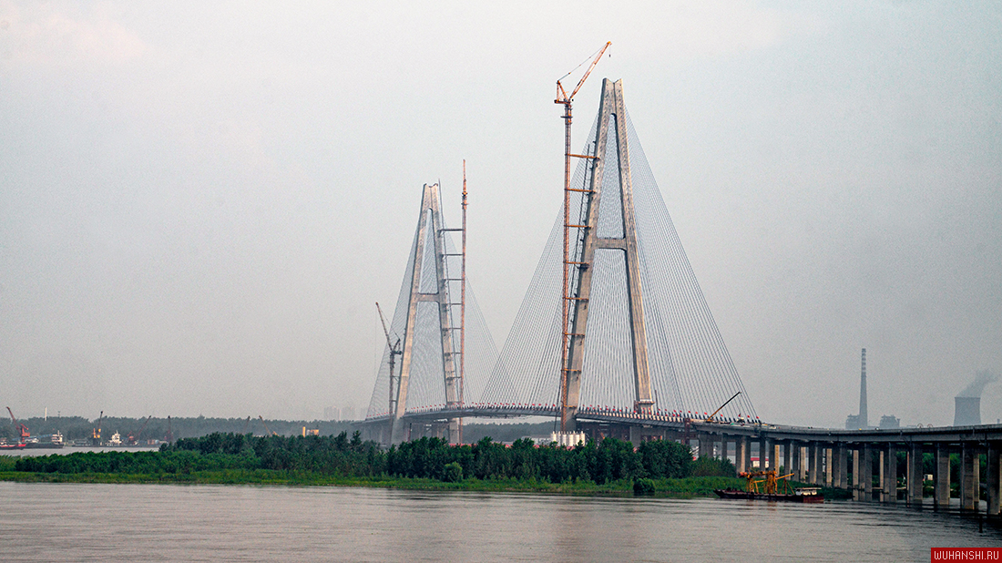 Мост Циншань / 武汉青山长江大桥