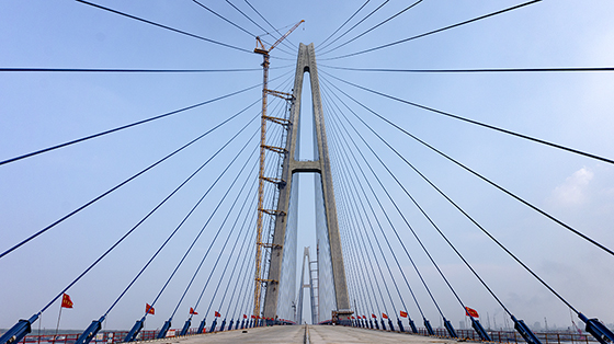 Мост Циншань / 武汉青山长江大桥