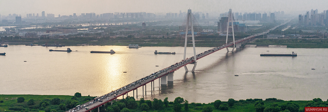 Мост Байшачжоу / 武汉白沙洲大桥